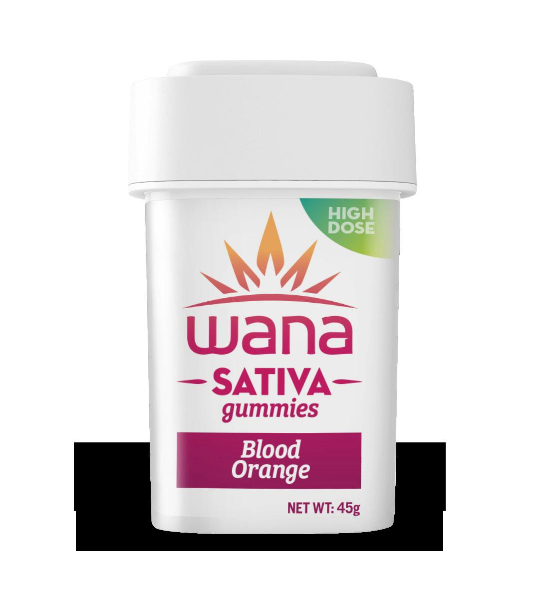 Wana - Sour Blood Orange - Gummies - 300mg (10pk)