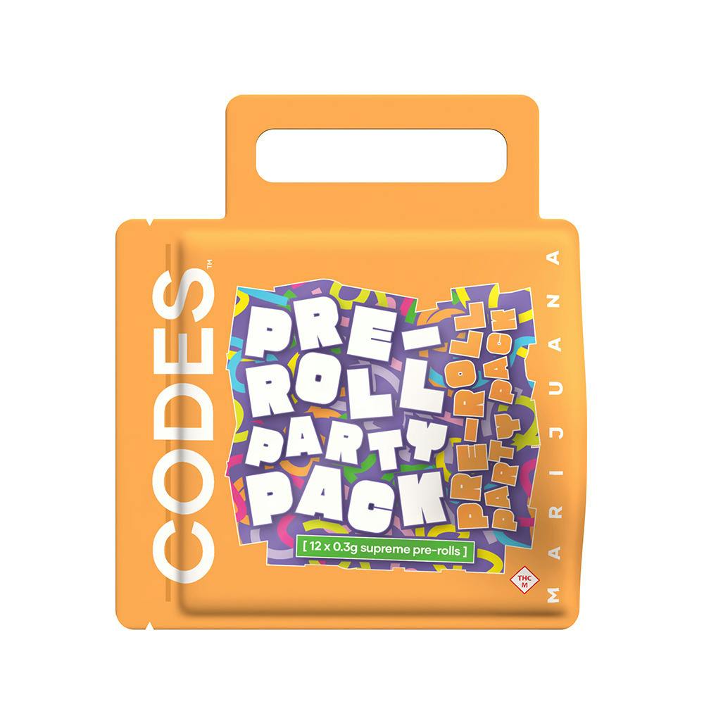 Codes - Banapple Cream - Pre-Roll Party Pack - 0.3g (12pk)