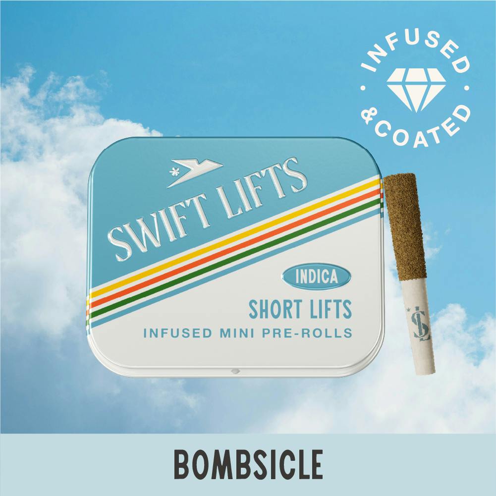 Swift Lifts Short Lifts Infused & Coated Bombsicle Infused Pre-Roll 2.5g