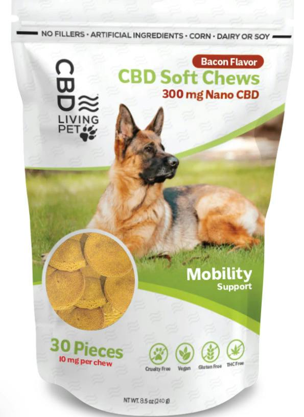 CBD Living | Bacon Dog Treats