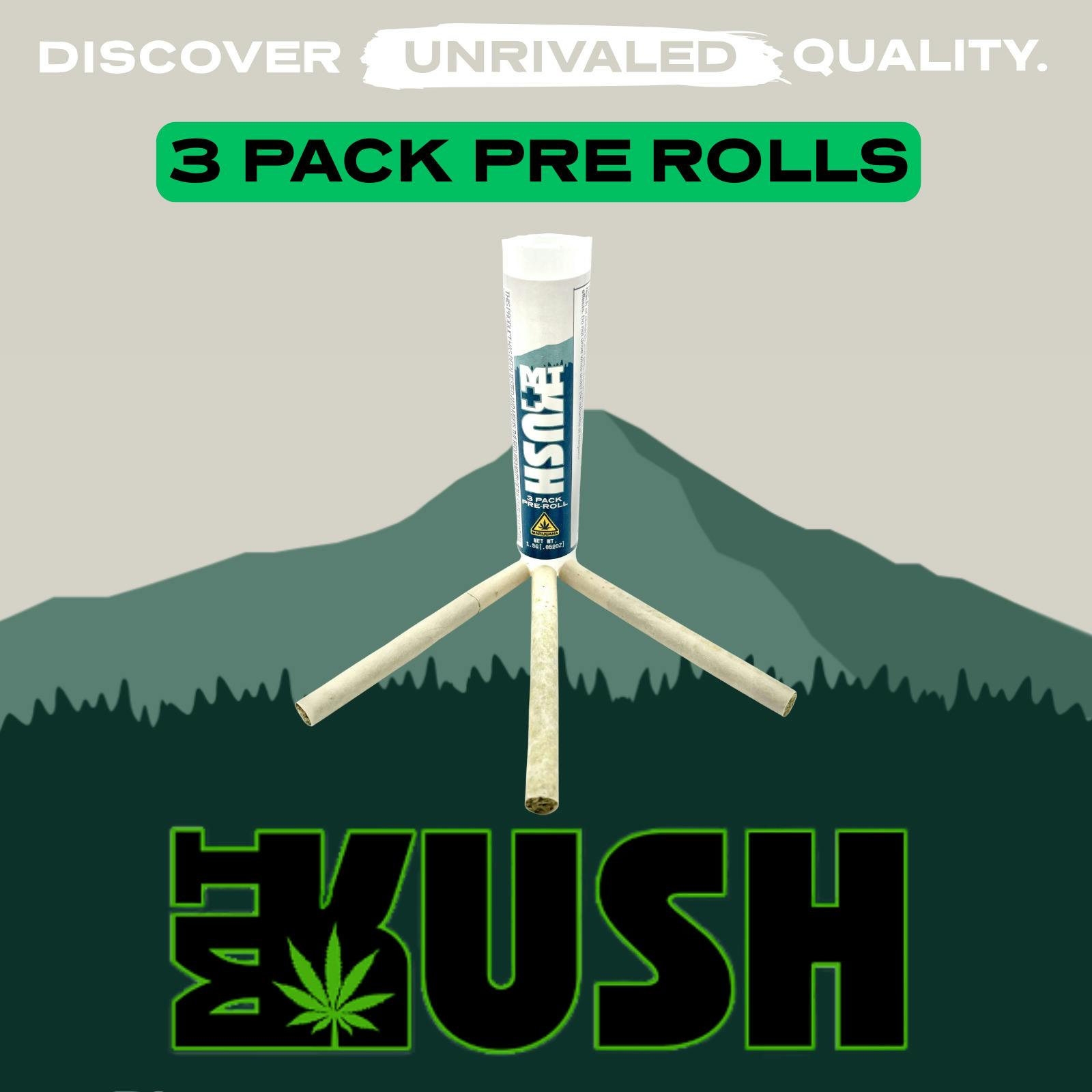 Pre Roll | Peel Out | 3pk at Montana Kush - Gallatin Gateway Dispensary