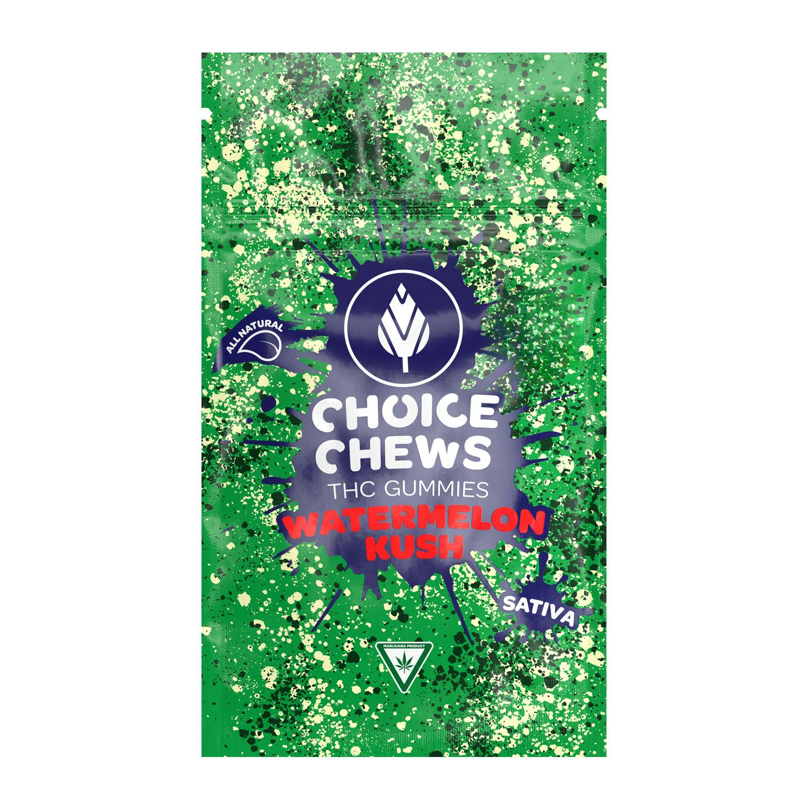 CHOICE | WATERMELON KUSH | SATIVA | GUMMIES | 200MG | REC