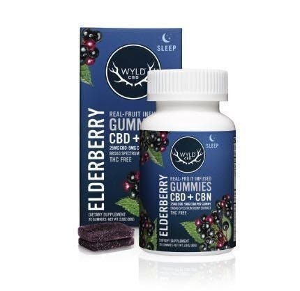 WYLD CBD Gummies 2ct