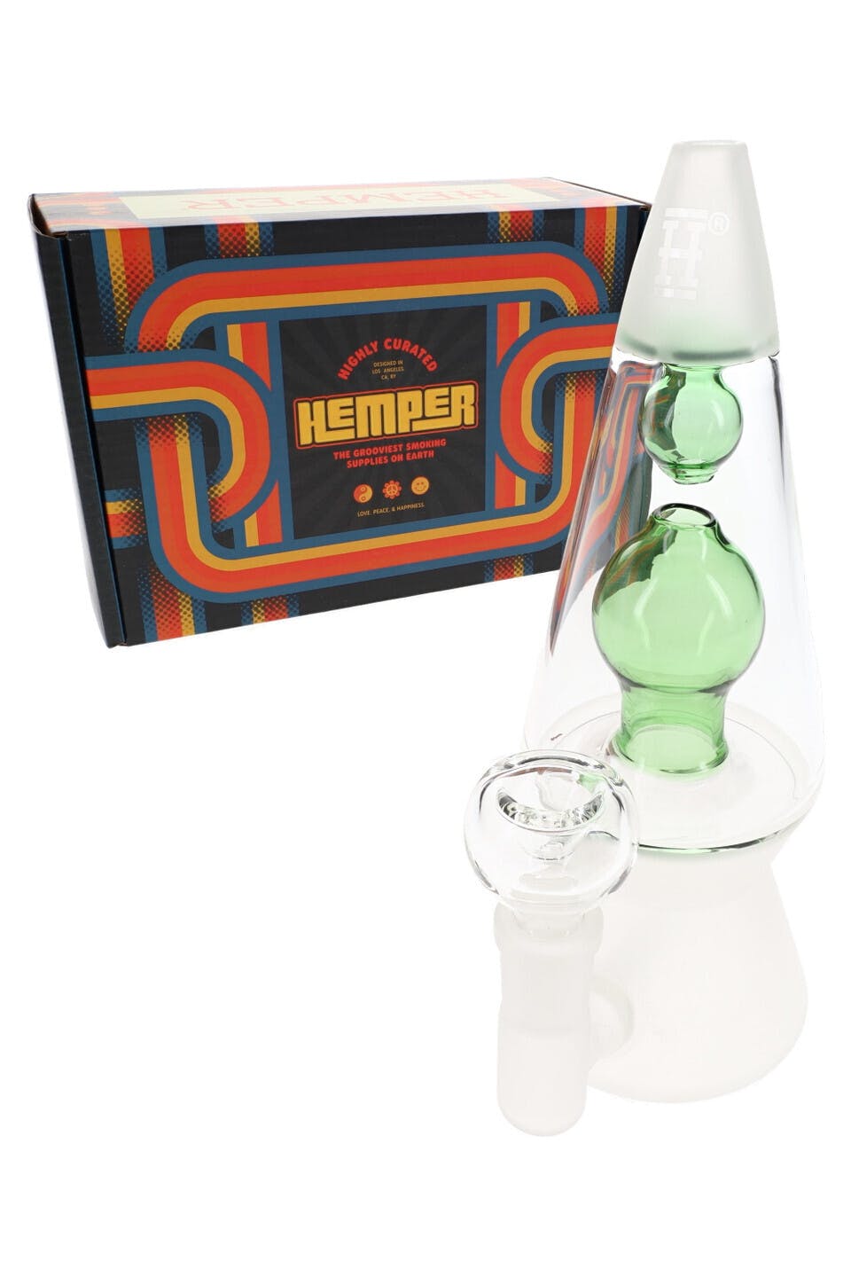 7" Hemper That 70's Lava Lamp Glass Bong – WP3326