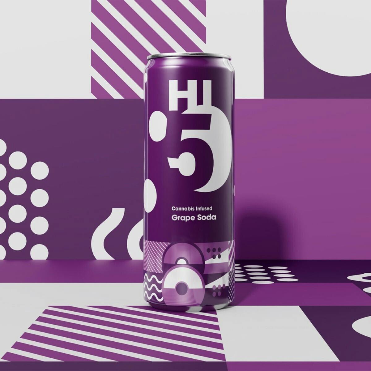 Grape Soda 4pk | Hi5 |