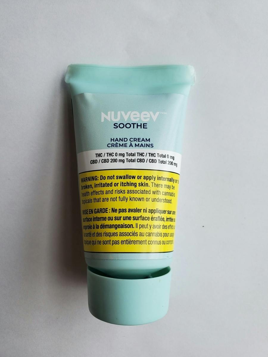 Nuveev - Soothe Nourishing Hand Cream - Topical - 50g