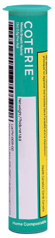 Coterie - Oreoz Breath - Pre-Roll - 3 x 0.5g