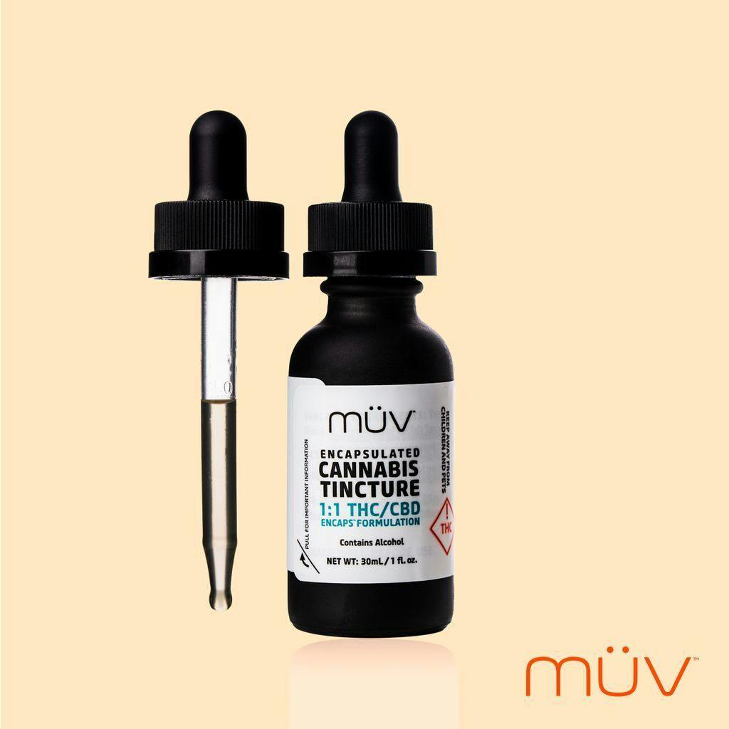 MÜV 1:1 CBD:THC Tincture 150mg (30mL) at MÜV Cannabis Dispensary