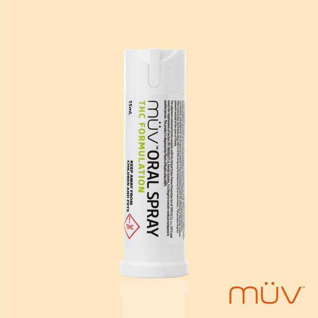 MÜV Orange Mint THC Spray 250mg [15mL] at MÜV Cannabis Dispensary