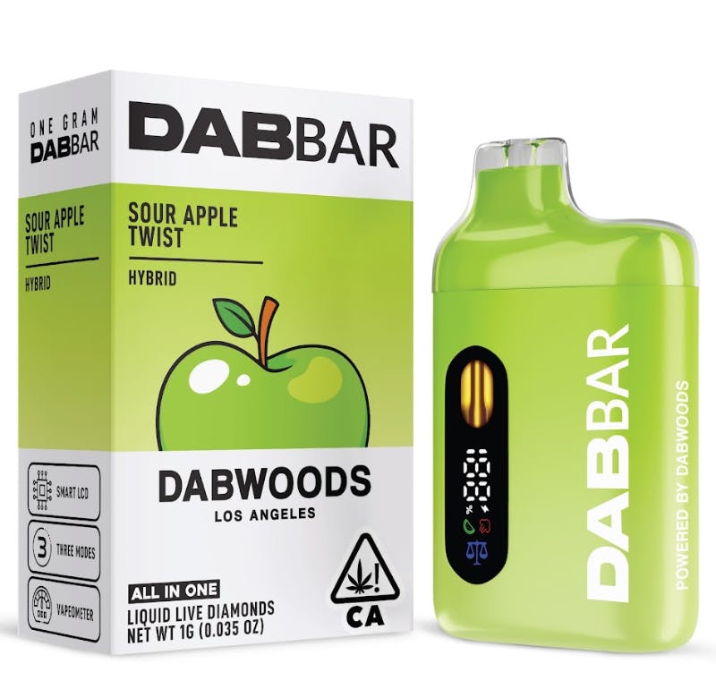Dabwoods Sour Apple: Twist Dab