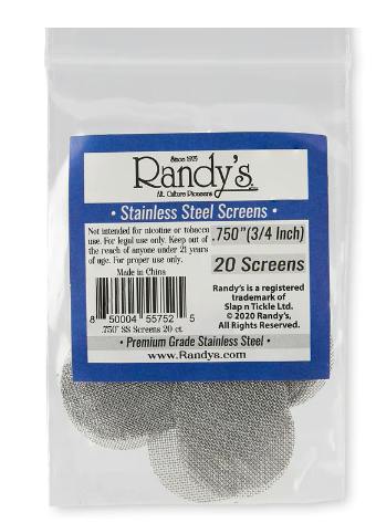 RANDYS 3PK .500 STAINLESS SCREENS