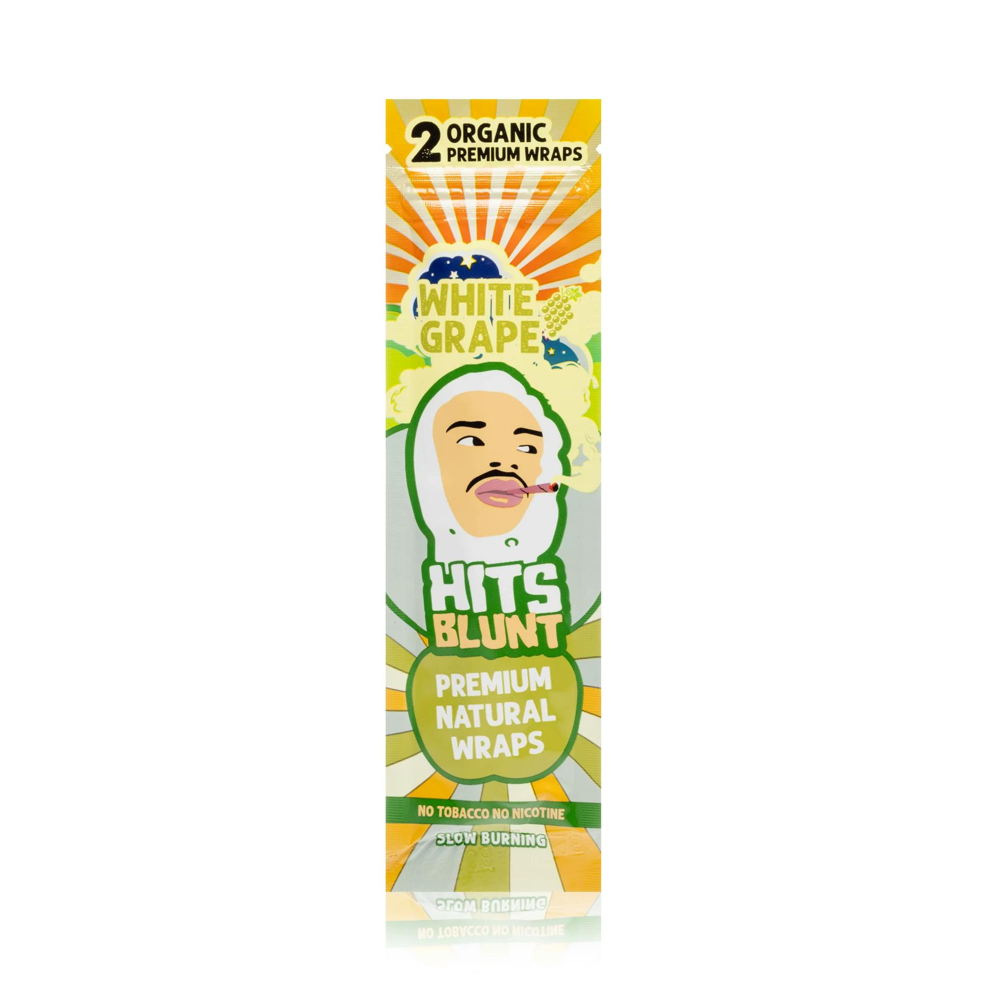 Hits Blunt Organic Hemp Wraps White Grape