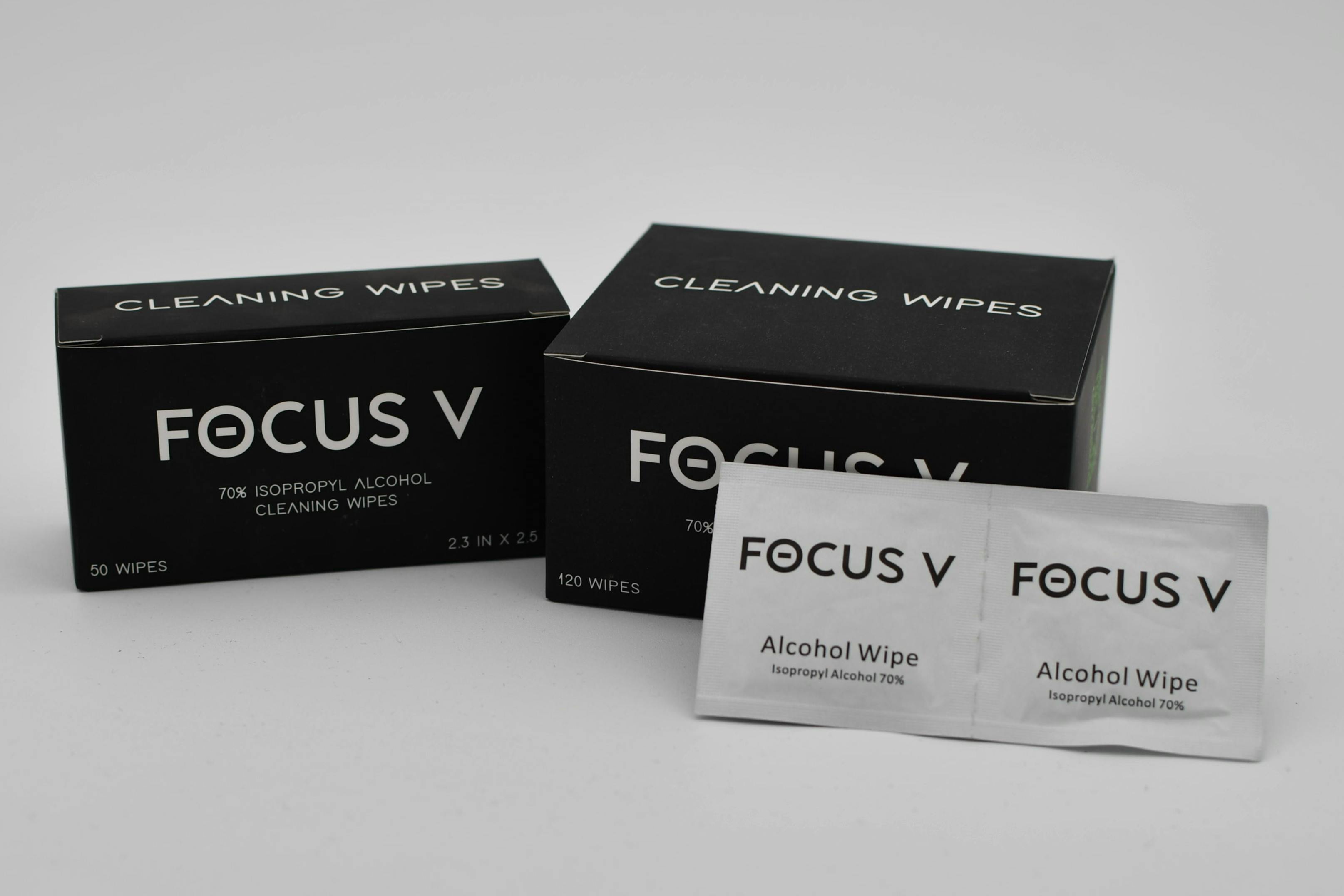 Focus V ISO Wipes 120ct