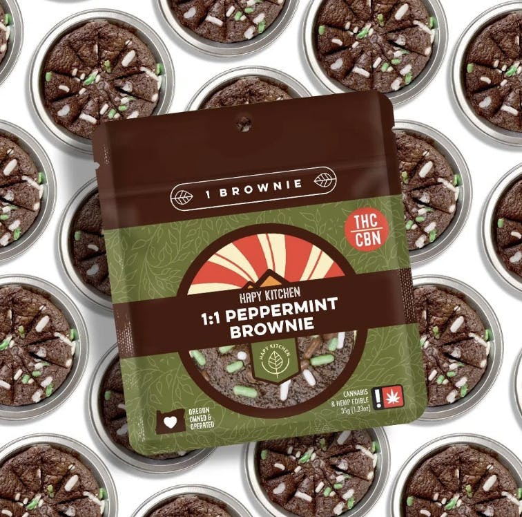 Hapy Kitchen: Peppermint Brownie