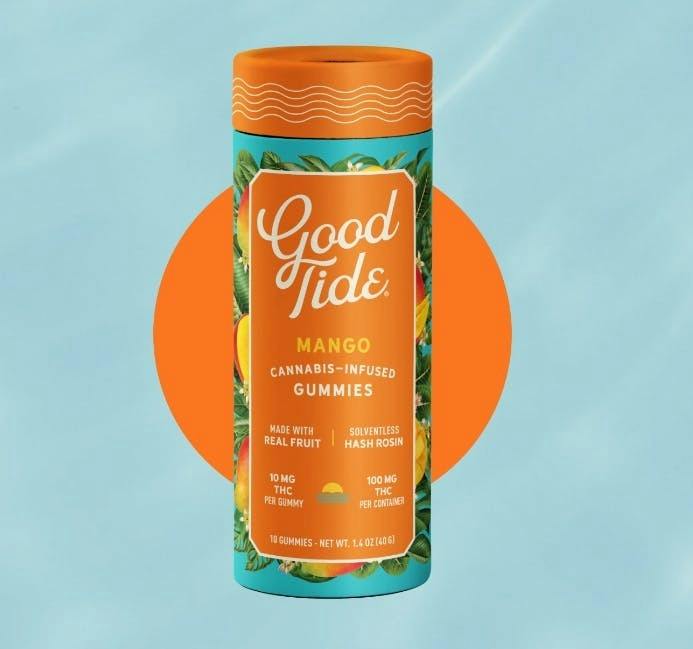 Good Tide - Mango - 100mg Gummies