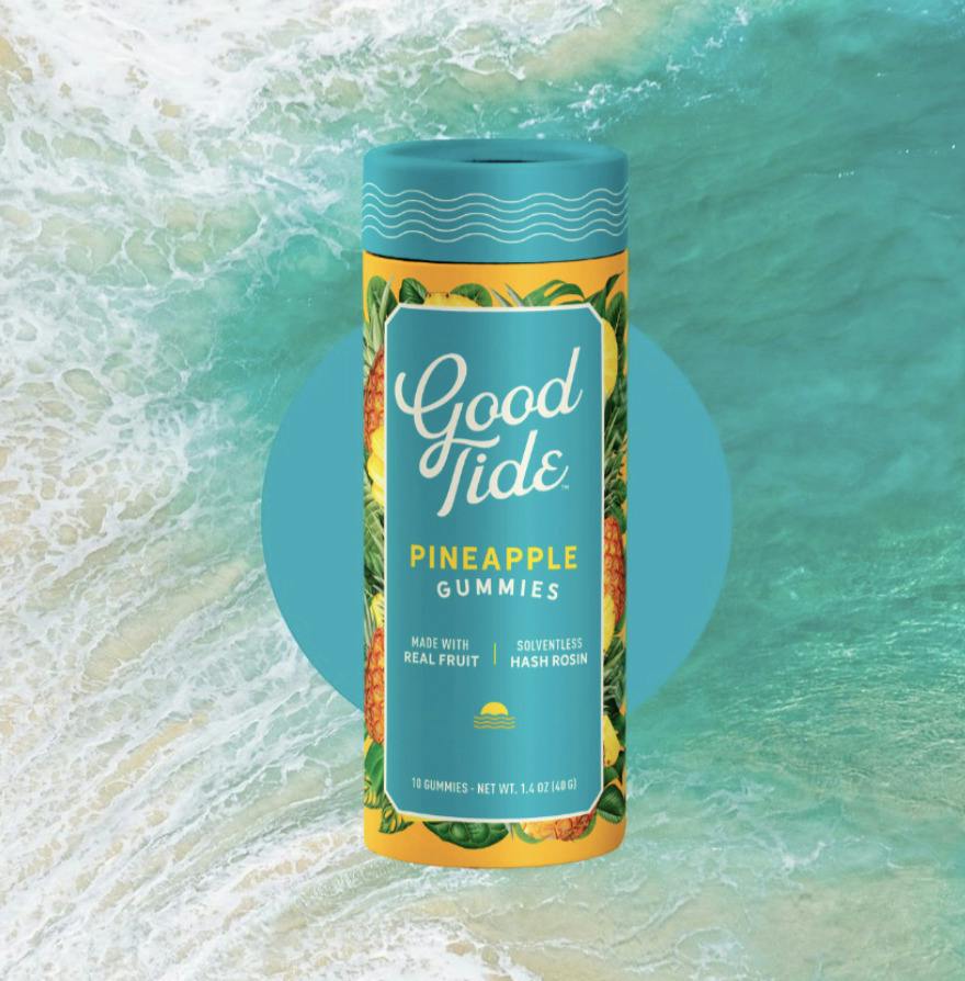 Good Tide - Pineapple - 100mg Gummies