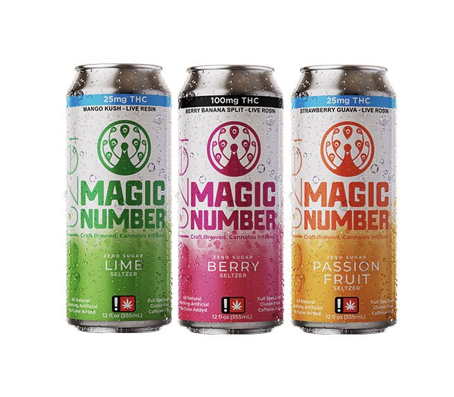 Magic Number: Mandarin Lime Seltzer