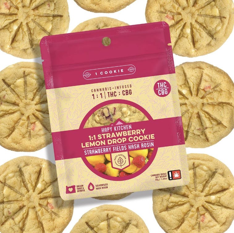 Hapy Kitchen: Strawberry Lemon Drop Cookie
