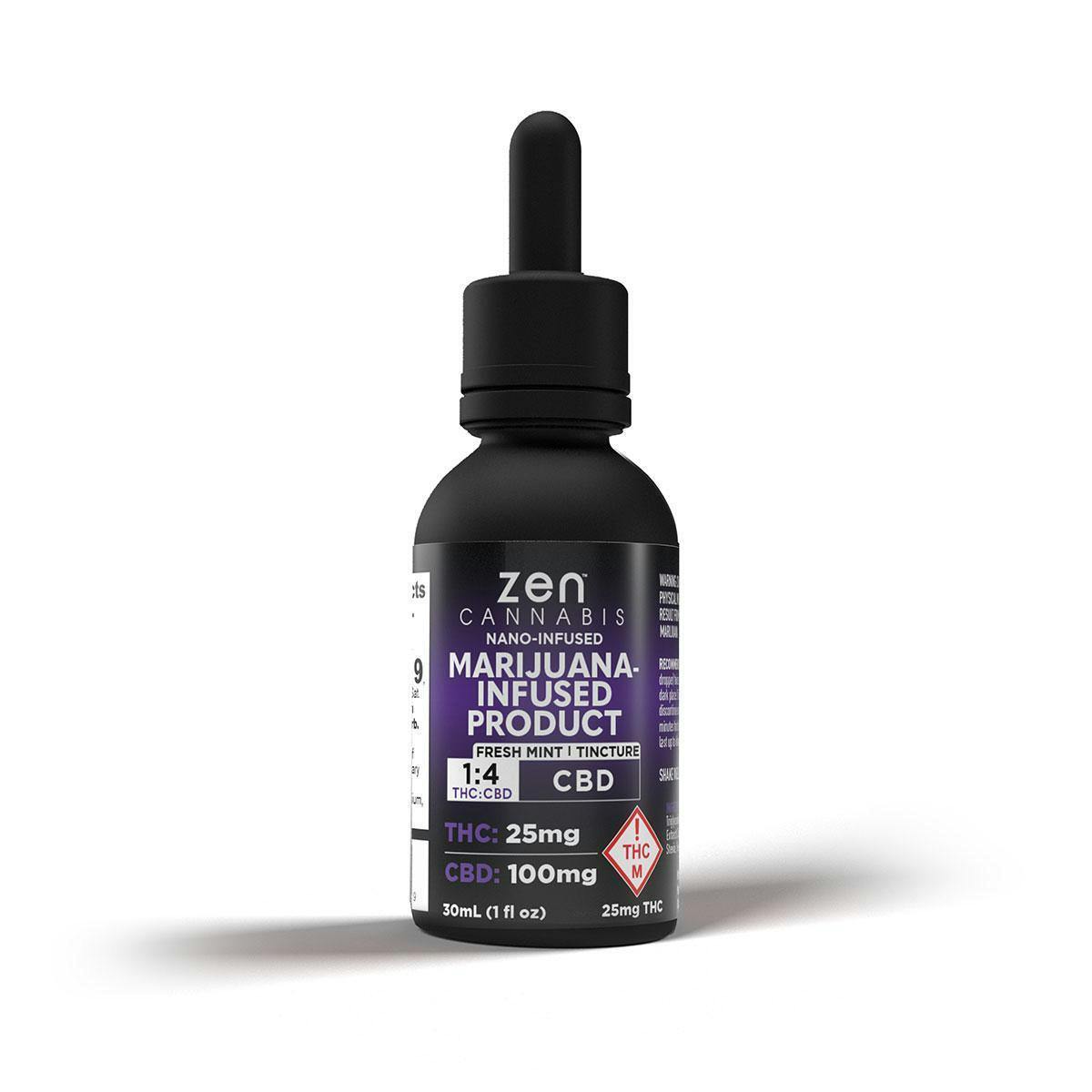 1:4 (THC:CBD) Fresh Mint Tincture