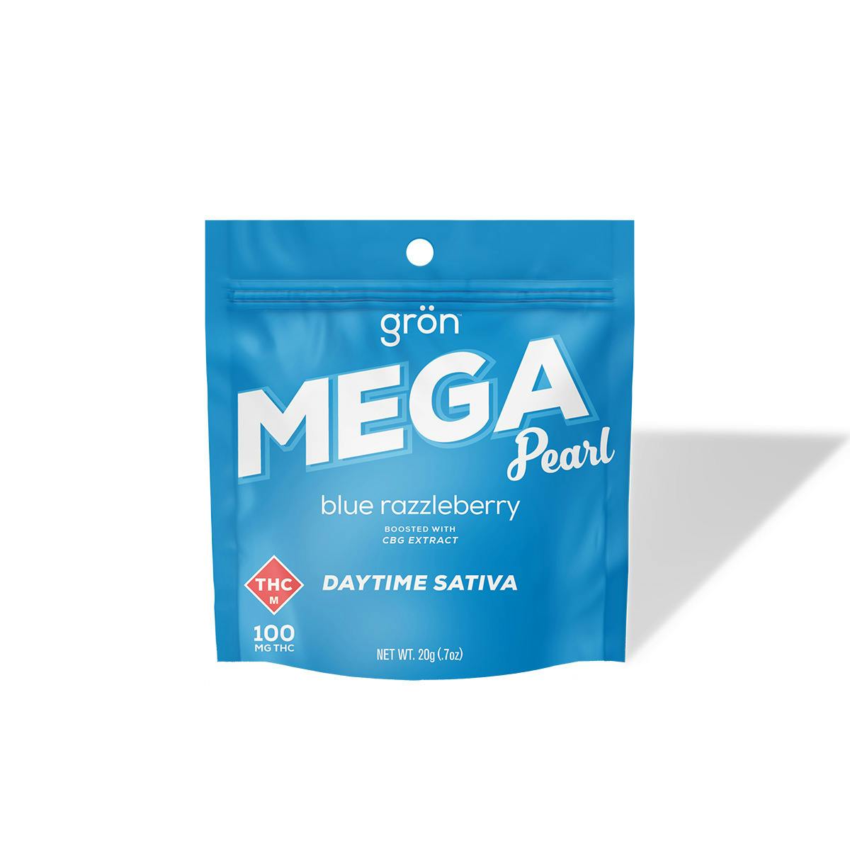1:1 Daytime Sativa Blue Razzleberry Mega Pearl