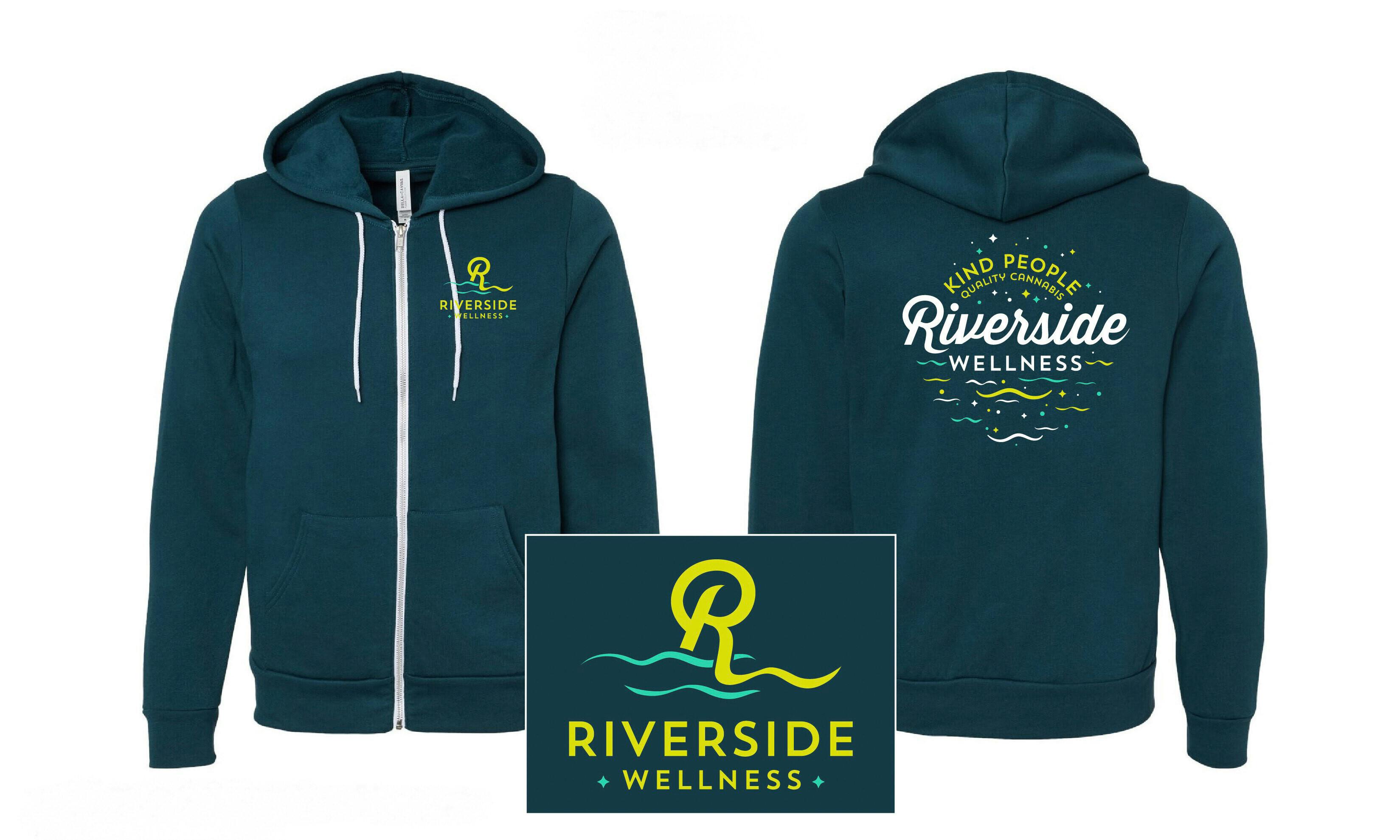 Riverside Wellness Hoodie 2025 Edition - Large