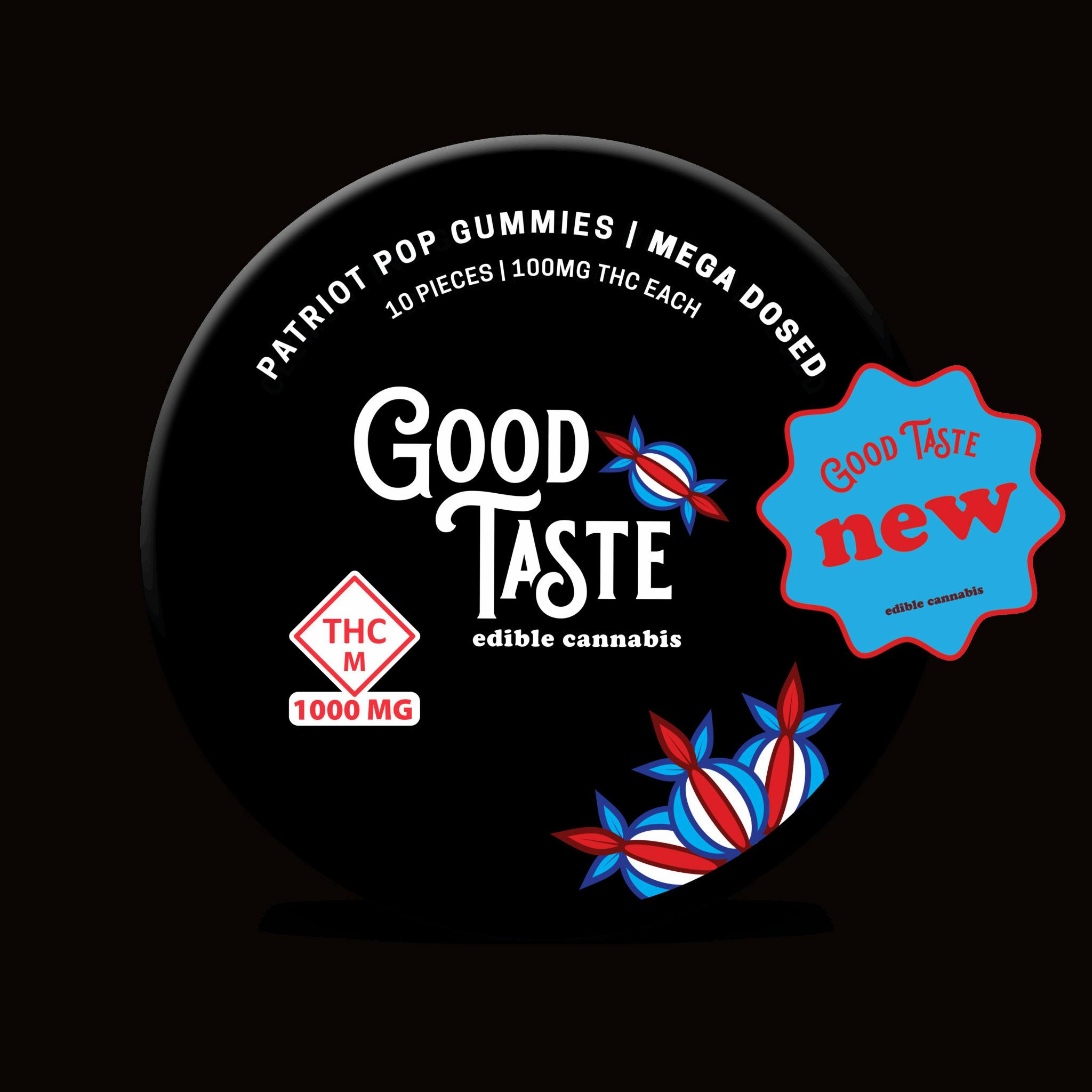 Hybrid Patriot Pop Gummies - 1,