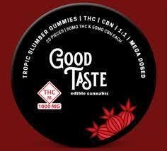 Indica 1:1 CBN:THC Tropic Slumber Gummies - 1,