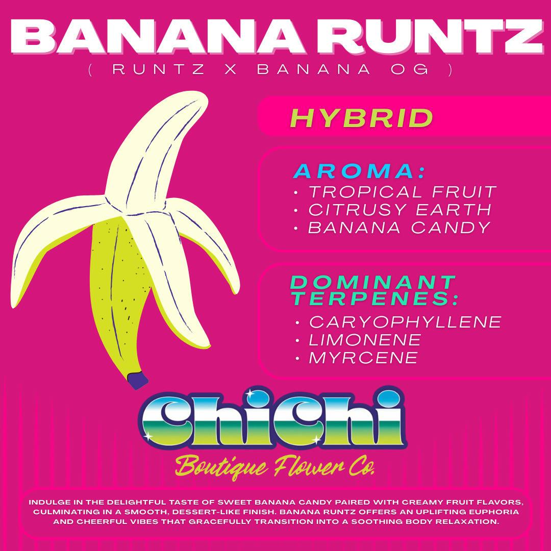 Banana Runtz - 7g Small Buds