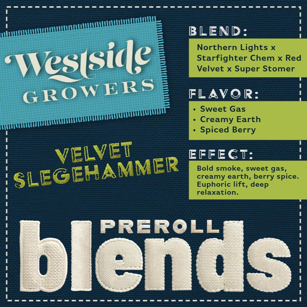 "Velvet Sledgehammer" Preroll 2 Pack
