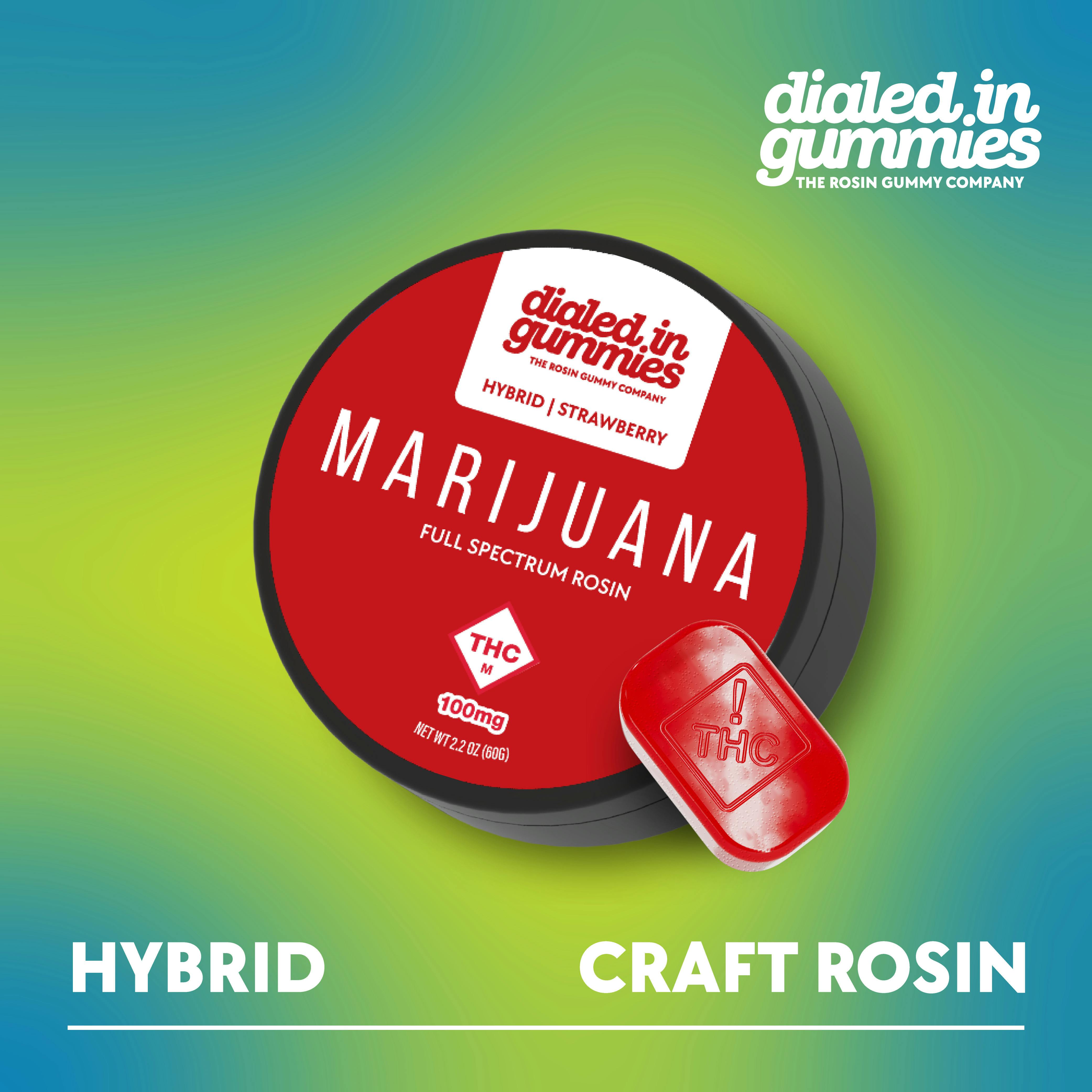 Strawberry Hybrid Gummies