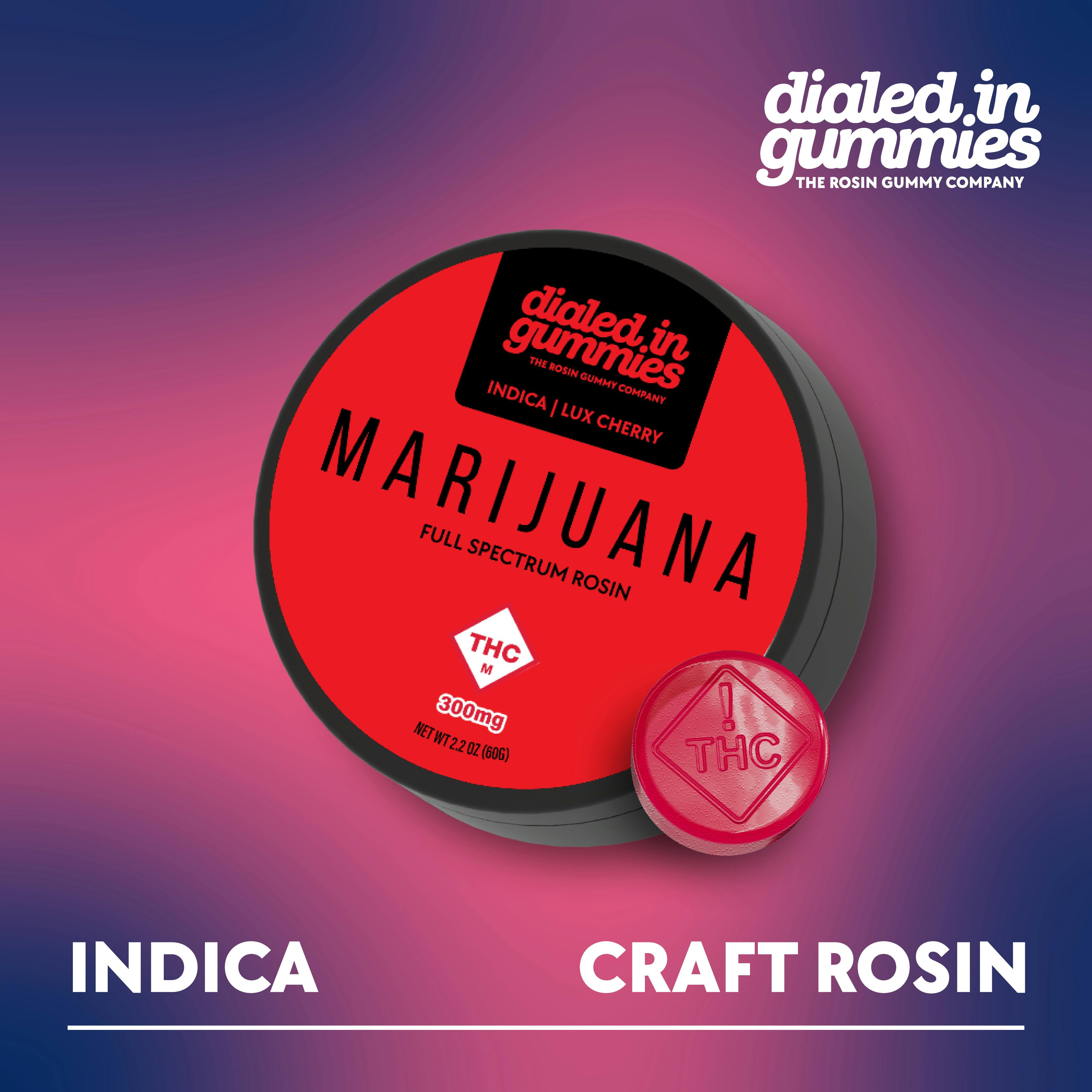 Lux Cherry Indica Gummies