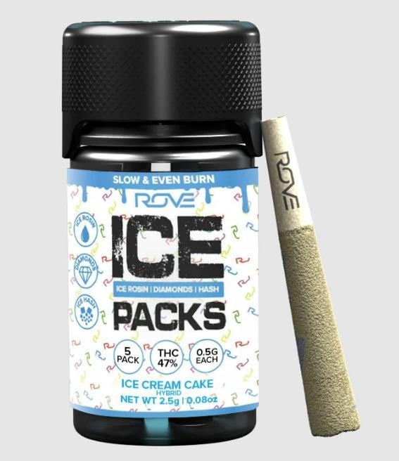 Ice Cream Cake Infused Preroll 5 Pack