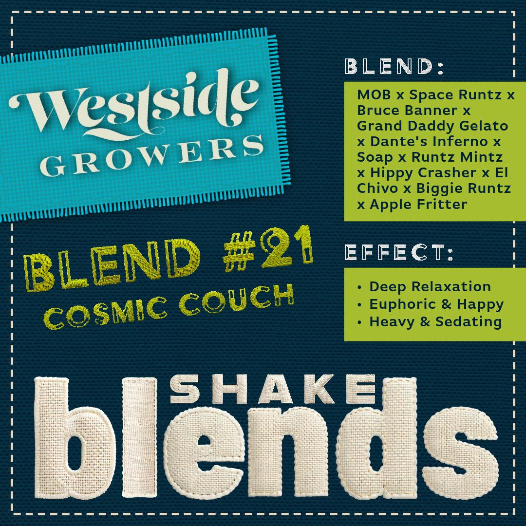Blend #21 "Cosmic Couch" - 14g Shake