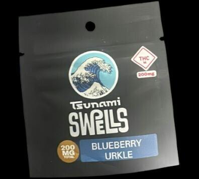 Blueberry Urkle Live Resin Gummy