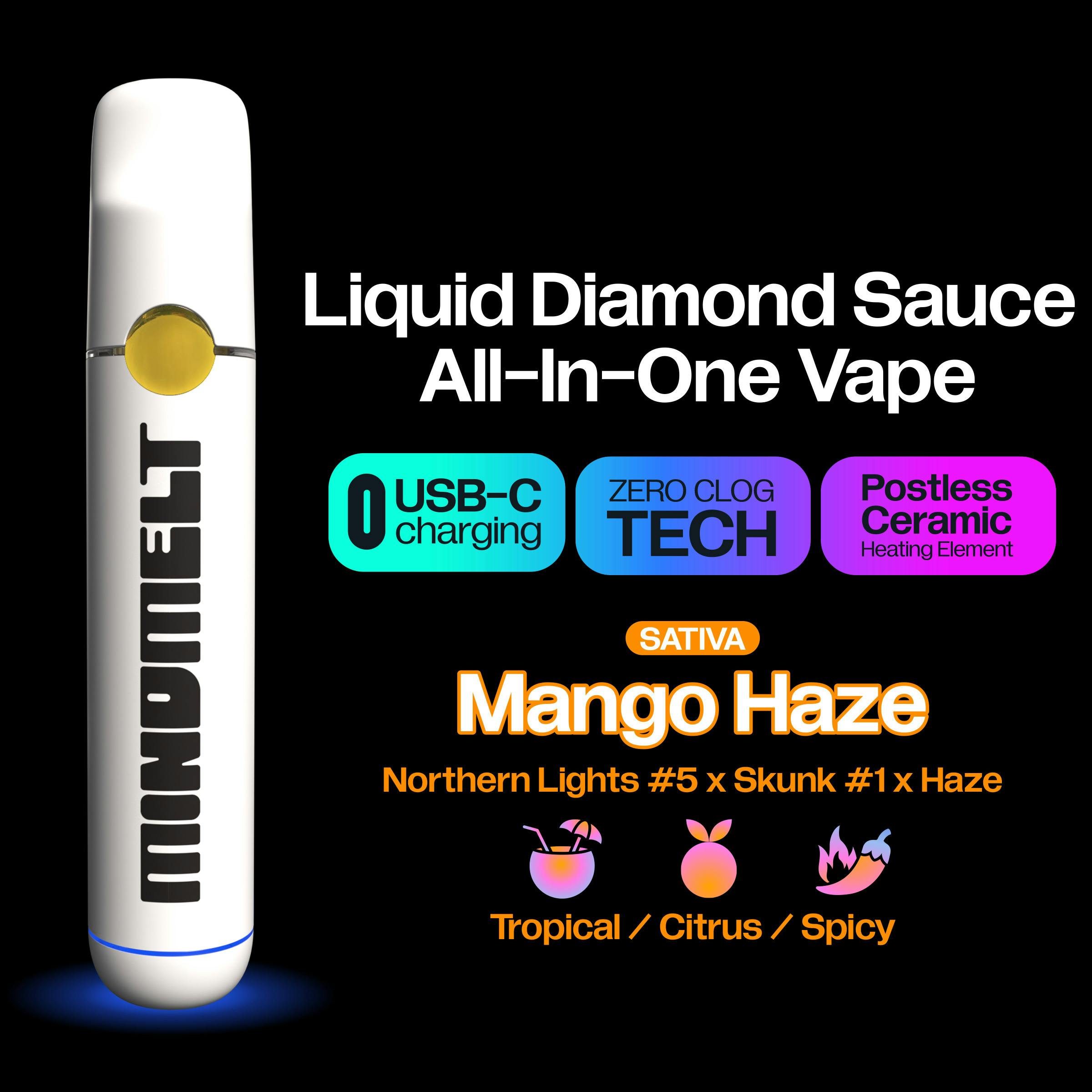 Mango Haze Live Resin Disposable