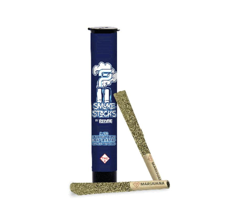 Blueberry Cream Smokestack Infused Preroll 2 Pack