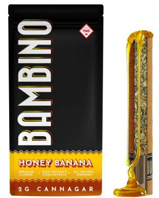 Honey Banana Moonrock Infused Blunt