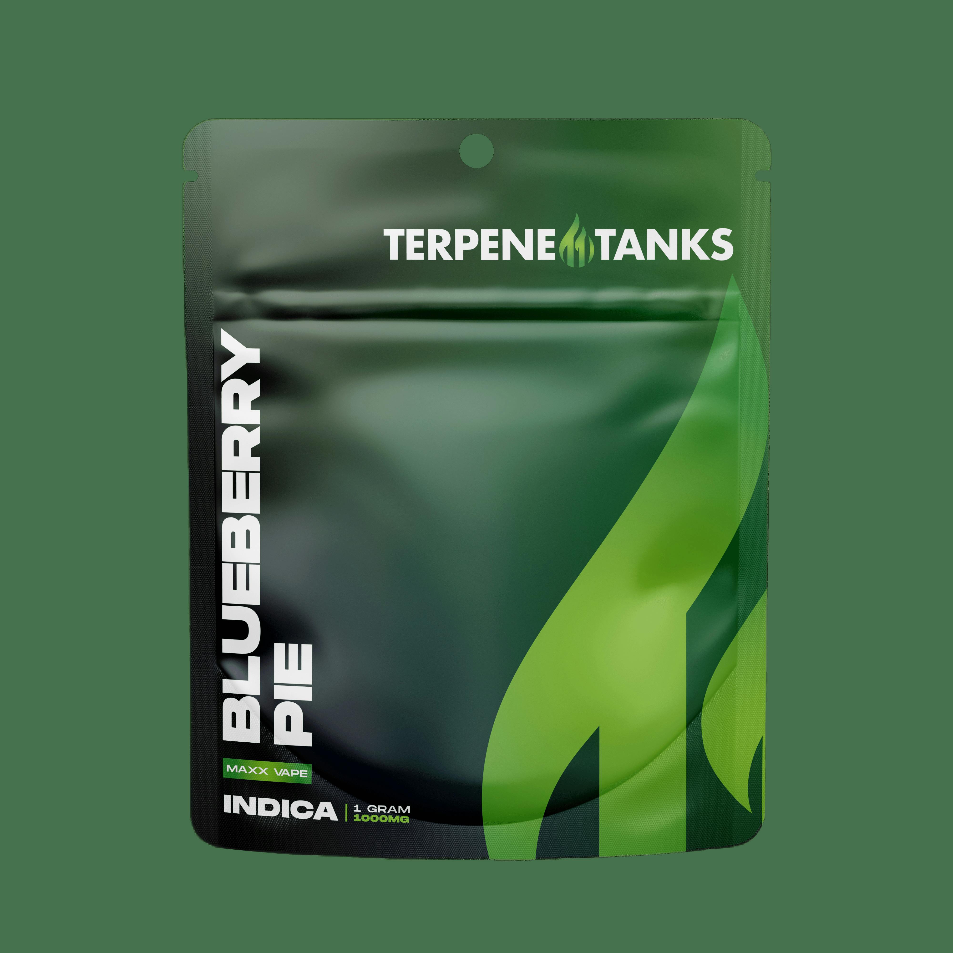 Terpene Tanks - 1g Maxx Pod - Blueberry Pie at Exclusive Brands - Muskegon