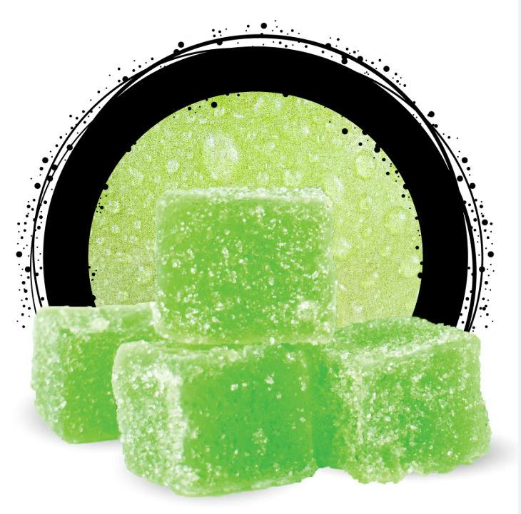 Green Apple | Soft Chews | 100mg (20pcs) cannabis product