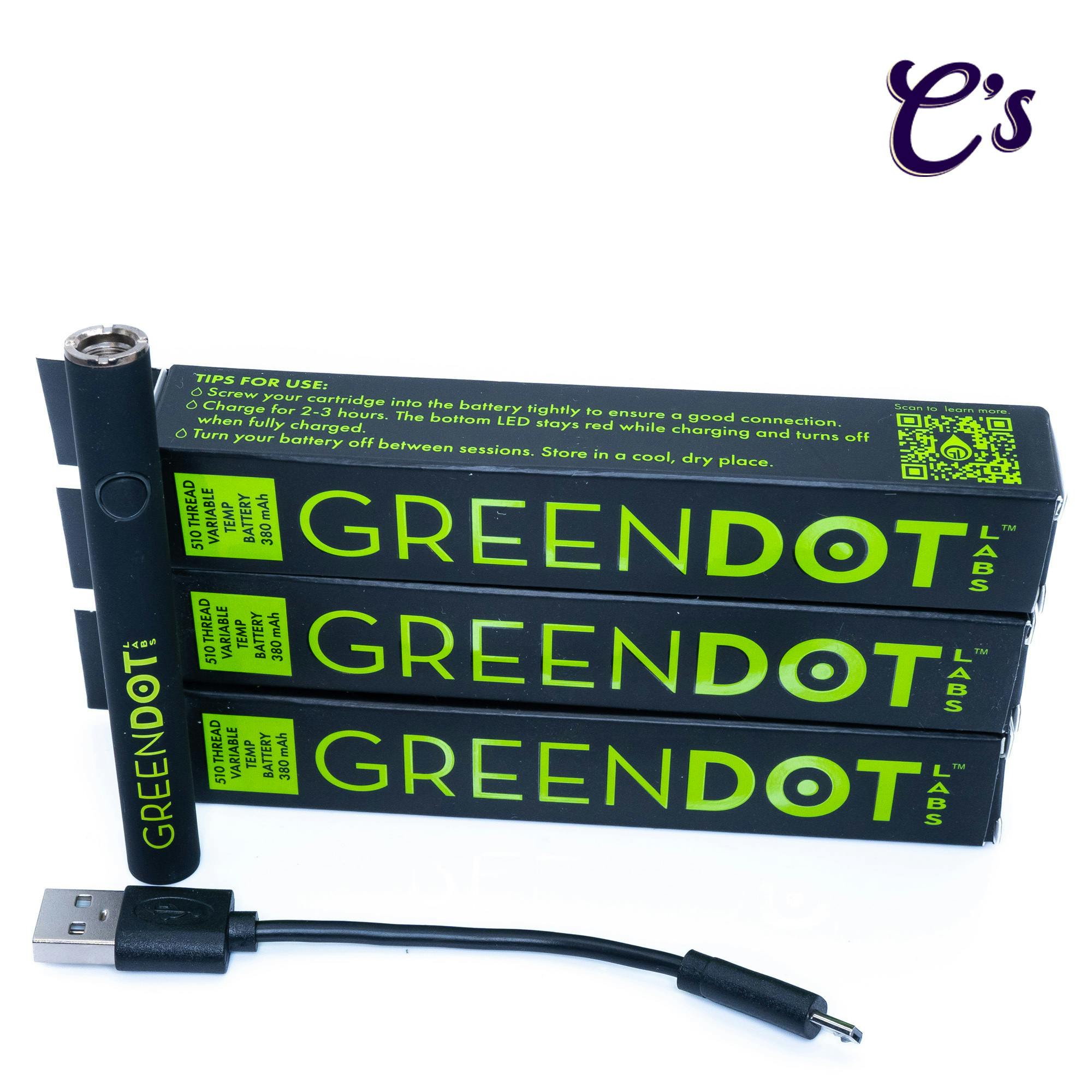 Green Dot Vape Battery | $20