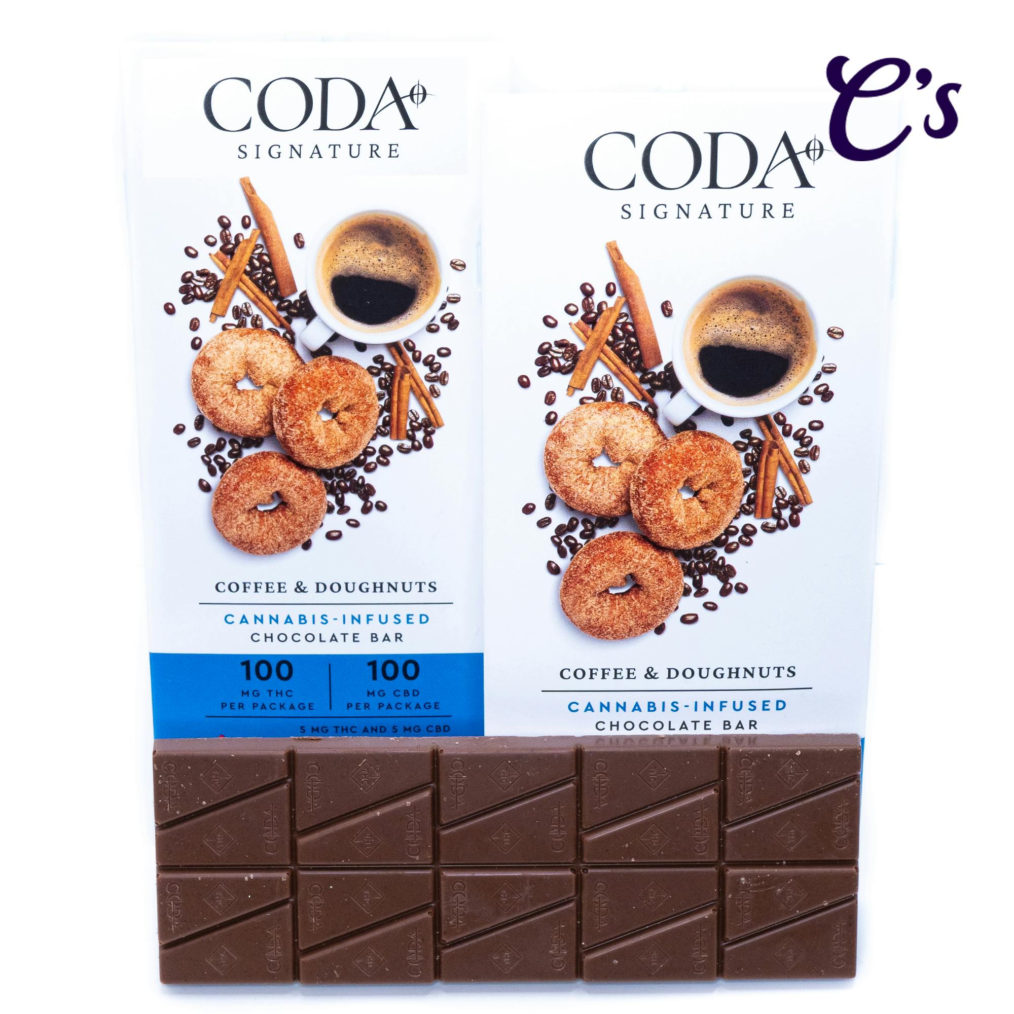 Coda | Chocolate (CBD 1:1) Coffee & Donuts 100mg
