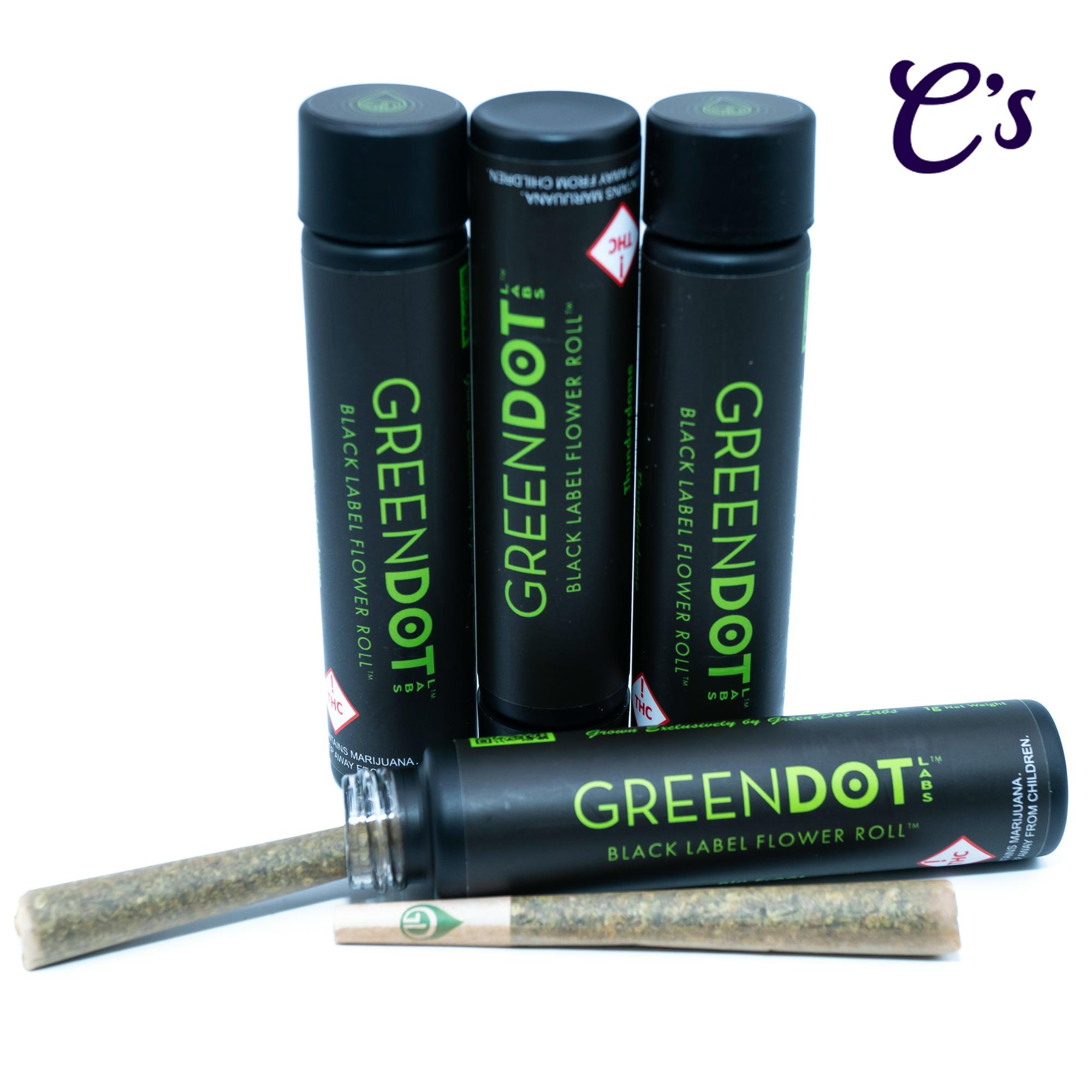 Green Dot | Flower Roll | 72 Dolphins 1g