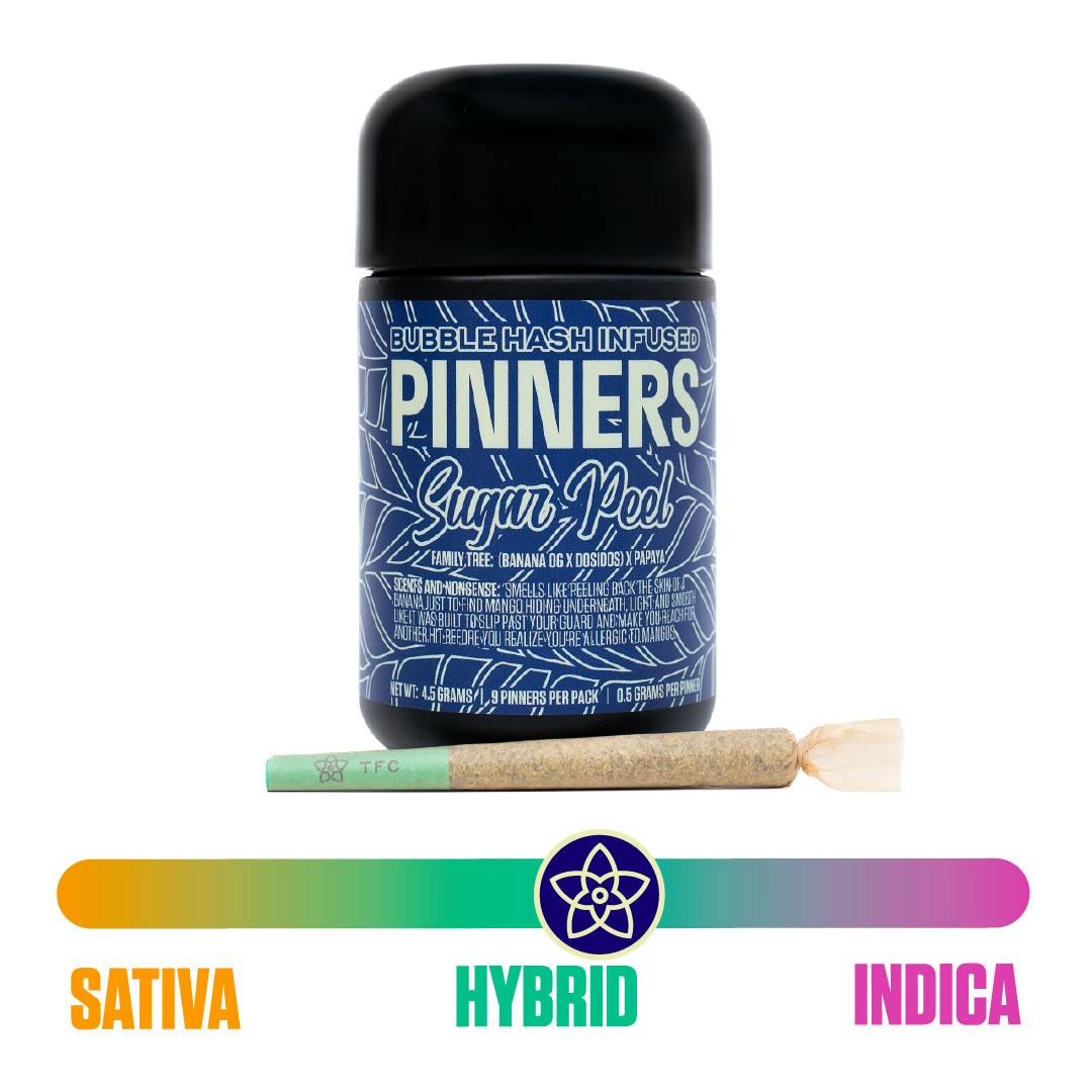 The Flower Collective | Pinner Jar (H) Sugar Peel 4.5g
