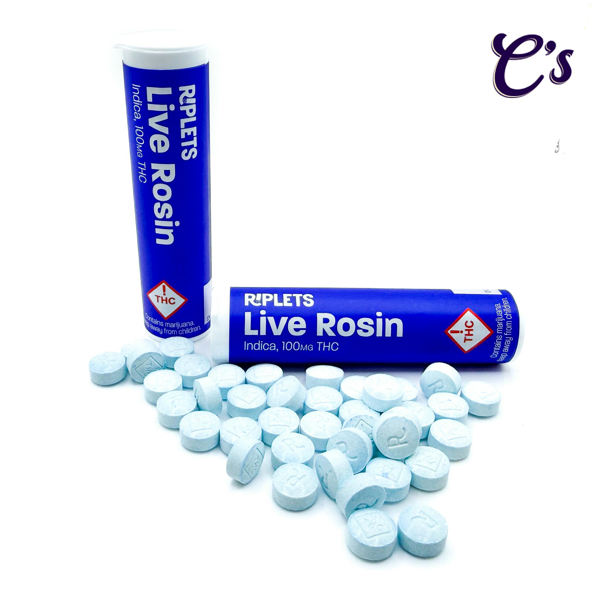 Ripple | Live Rosin Riplets | Indica 100mg