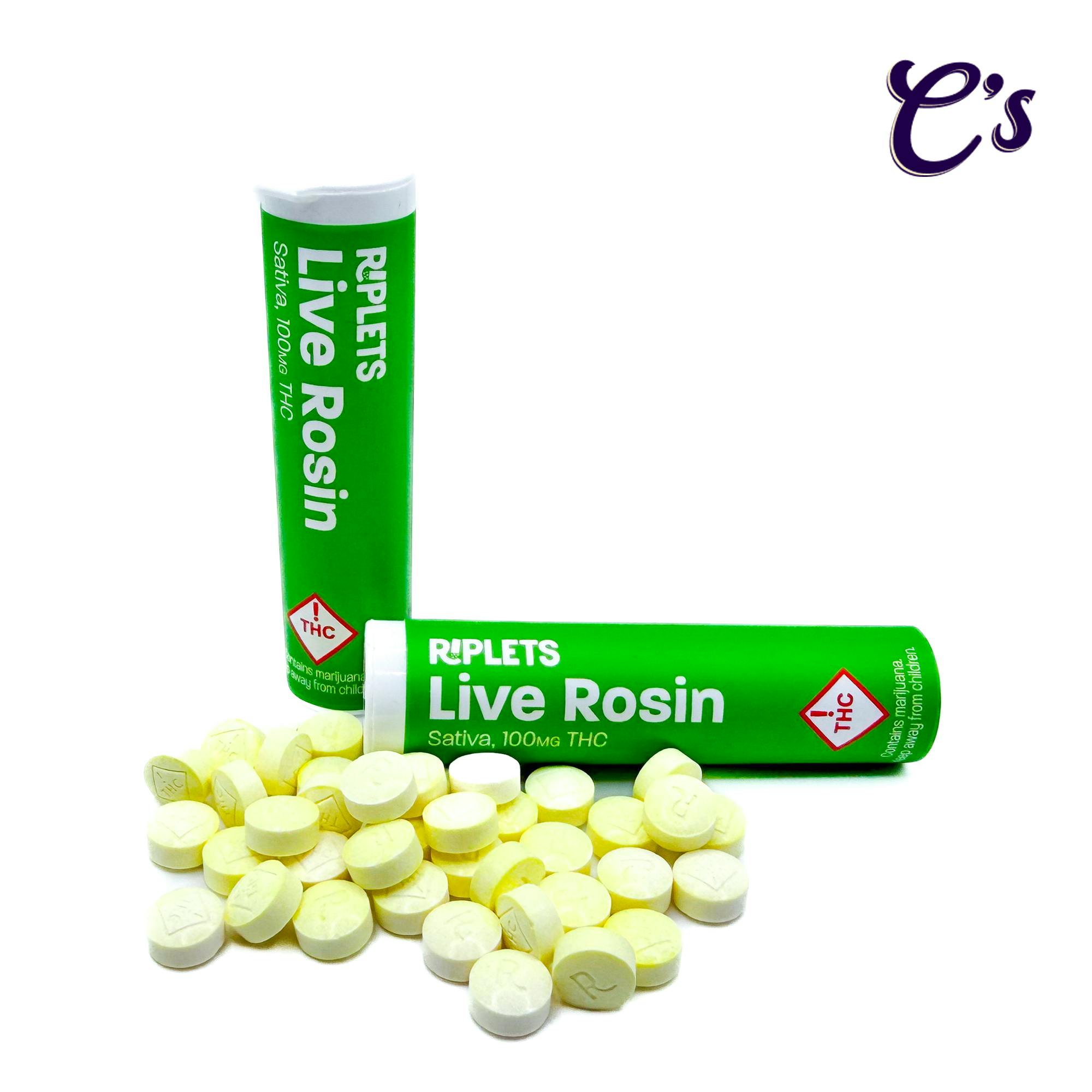 Ripple | Live Rosin Riplets | Sativa 100mg