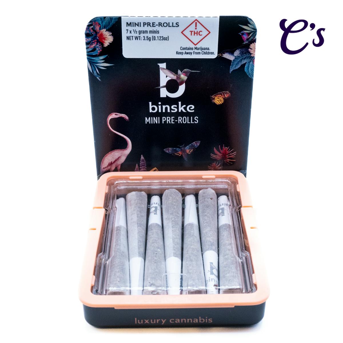 Binske | Infused Mini Pre-Roll Pack (H) Mac Berriez 3.5g