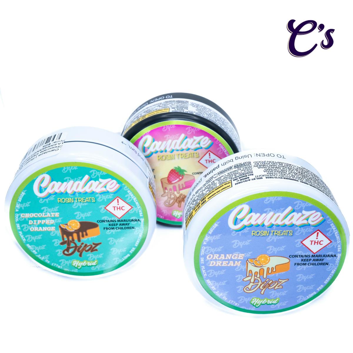 Candaze | Rosin Gummies (S) Strawberry Shortcake 100mg
