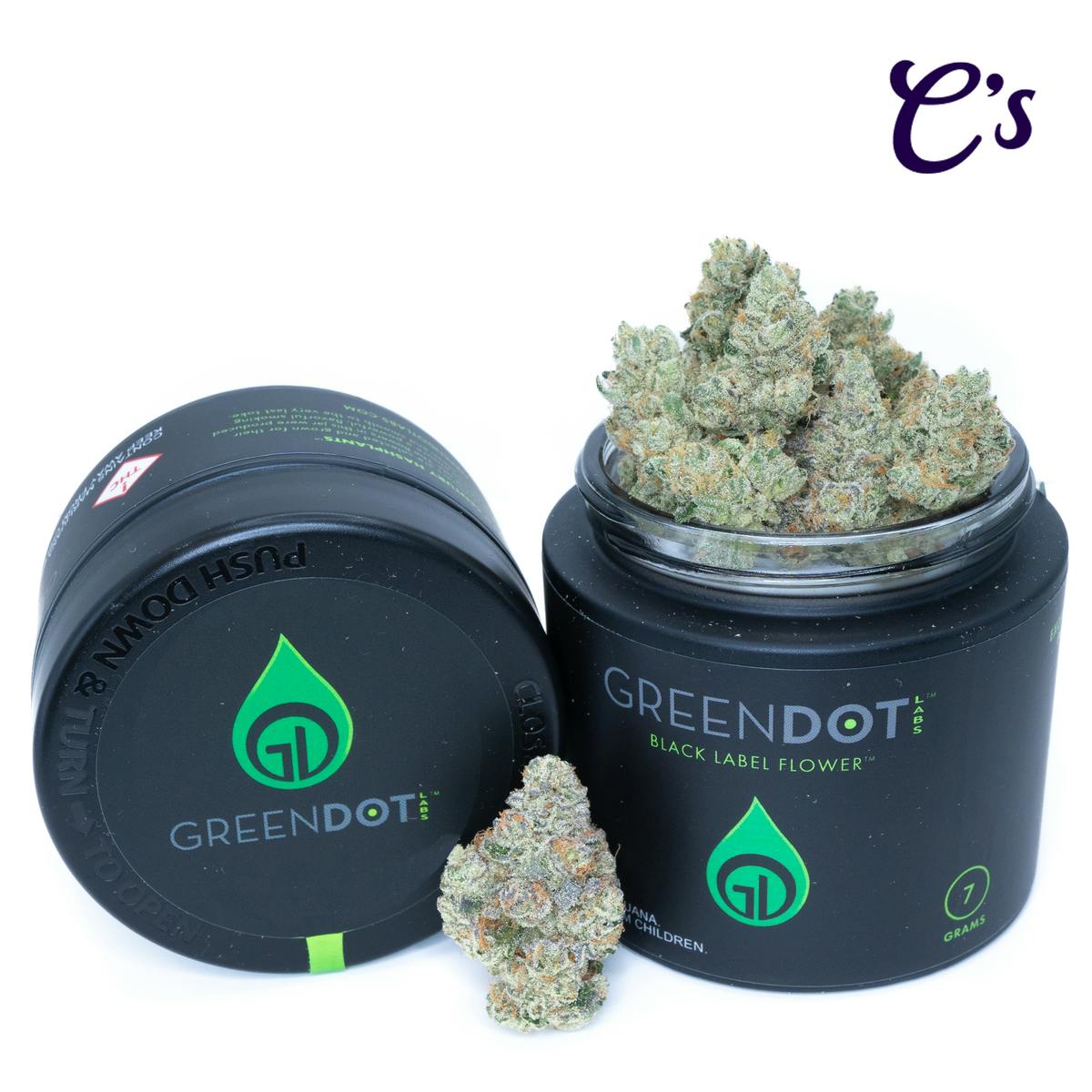 | Green Dot Flower | Pre-Pack 1/4th | Gimlet