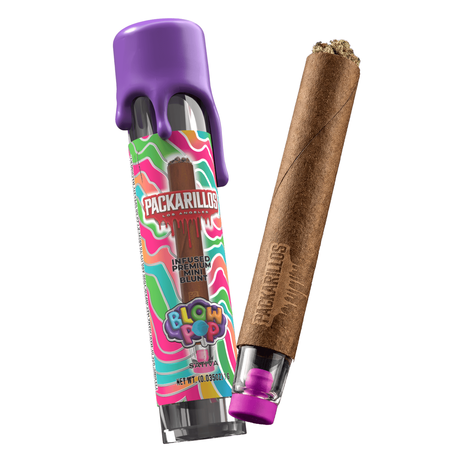Packwoods | Packarillo Infused Mini Blunt (S) Blowpop 1g
