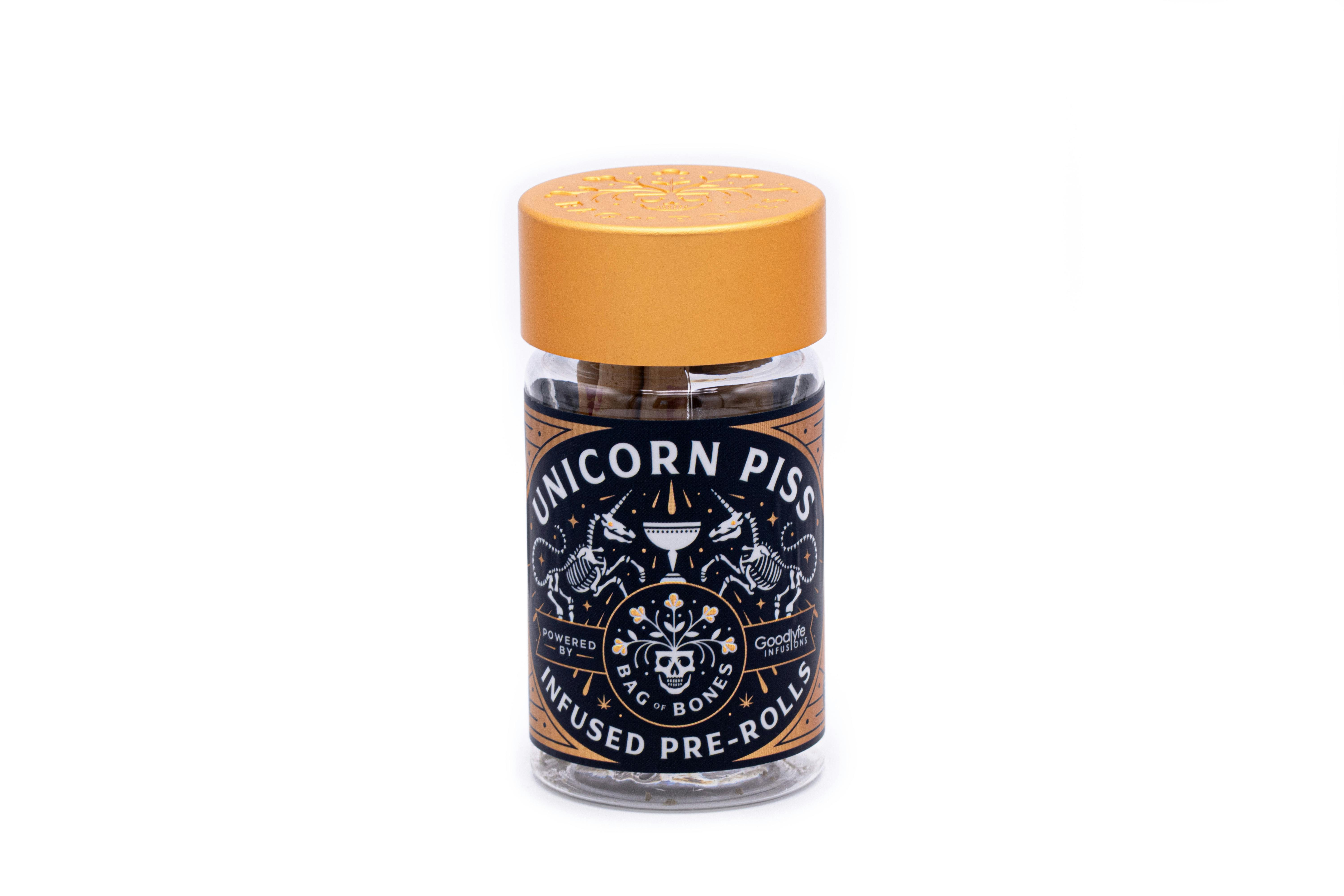 Unicorn Piss | 5pk Infused Pre-rolls | 0.55g Each cannabis product